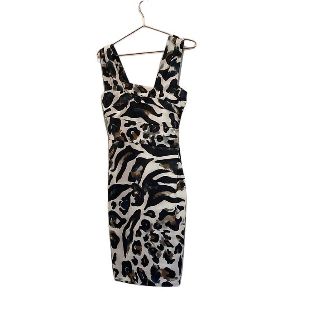 Karen Millen animal print dress.  Size 6